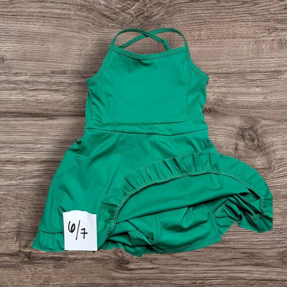 Brand New Green Athletic Dress with attached shorts - Picture 1 of 1